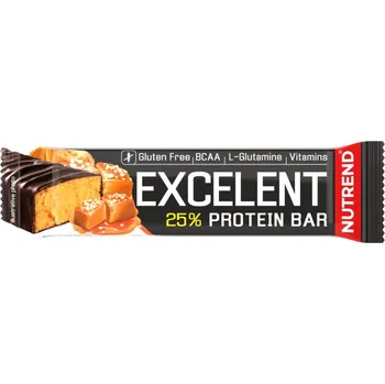 Nutrend Excelent protein bar 85g - slaný karamel