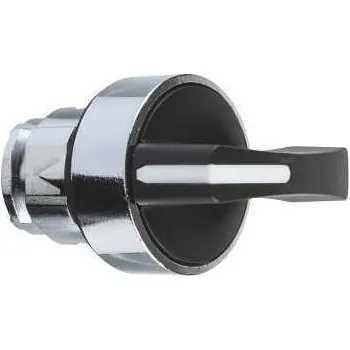 Stykač Schneider Electric ZB4BJ3 Ovládací hlavice otočná, 3 pevné polohy - černá