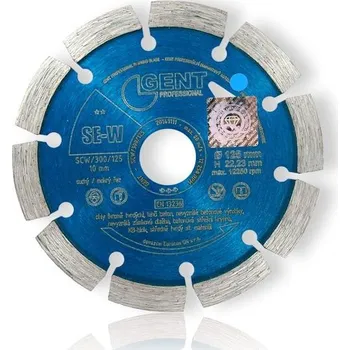 Příslušenství k brusce Gent | řezný dia kotouč na cihly, prostý a nevyzrálý beton Průměr: 230 mm