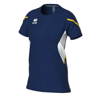 Fotbal ERREA´ ERREA dámské dresové triko CORRINE BARVA: tmavě modrá - bílá - žlutá, Velikost: XS
