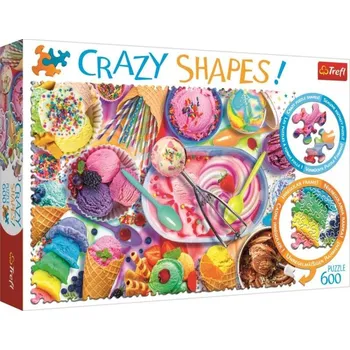 Trefl Puzzle Crazy Shapes Sladké sny 600 dílků