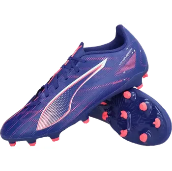 Kopačky Pánské kopačky lisovky Puma Ultra 5 Play FG/AG fialové