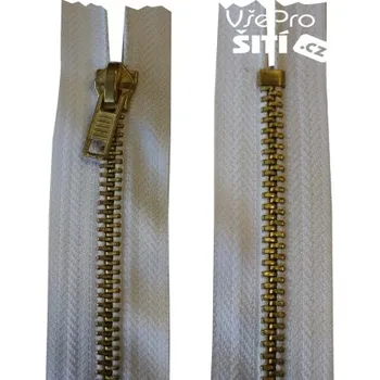 Zip zip rifl.20cm BÍLÝ No6Msauto 8301XX - Bílá, 16cm