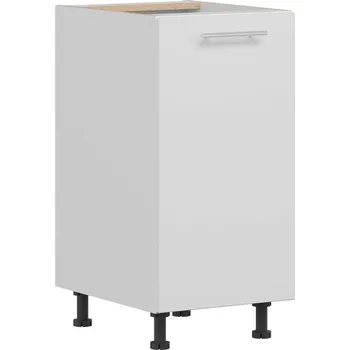 Kuchyňská linka COLBY, dolní skříňka D40, bílý lesk + PROVĚŘENO zákazníky + vyzvednutí ZDARMA