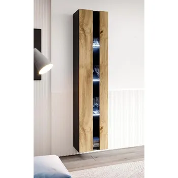 Komoda Závěsná vitrína VIGGO NEW - SKLADEM