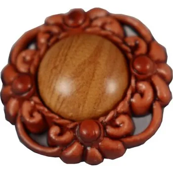 Knoflík Knoflík dámský DILL 88100 imit. dřevo - Dřevo, 25 mm