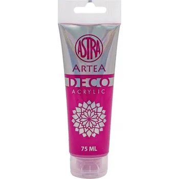 Vodová barva ARTEA Deco, Akrylová barva 75ml, Magenta / Purpurová, 309123006