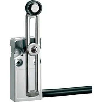 Elektroinstalační materiál LOVATO Electric KPF1S11 kovové koncové spínače s kabelem, Plastová kladka, 18x5,5, 1Z+1V mžikové, kabel 2m