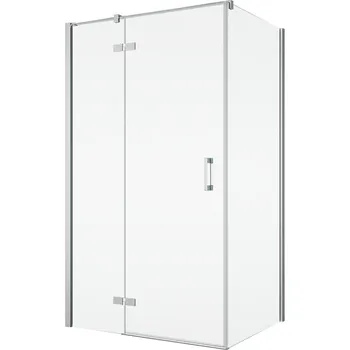 Ronal Bathrooms (Sanswiss) Boční stěna Ronal Pur s vyrovnávacím profilem (pro dveře v 90°, na straně madla) Atyp na zaměření 300 - 1000 x výška do 2000 mm, chrom/sklo Durlux