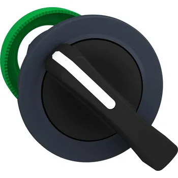 vypínač Schneider Electric ZB5FJ3 Zapuštěné provedení, Otočný ovládač, Černý, Dlouhá rukojeť, 3 pozice pevné