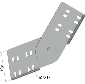 kabelová chránička Kopos INOXSK 110_IX Spojka kloubová nerezová
