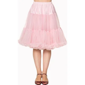 Banned Retro spodnička Starlite světle růžová střední Velikost: M-L