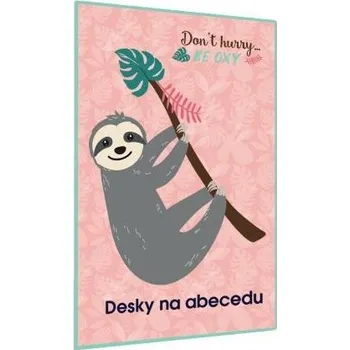 Školní batoh Desky na ABC Lenochod