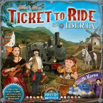 Desková hra Days of Wonder Ticket to Ride - Iberia + South Korea