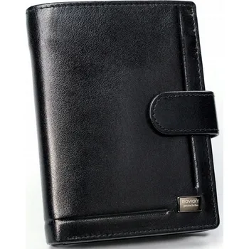 Peněženka Rovicky Pánská kožená peněženka Tulip černá One size