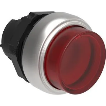 RC model auta LOVATO Electric LPCQL204 Plastová hlavice prosvětlená stiskem zapni-stiskem vypni červená vystouplá