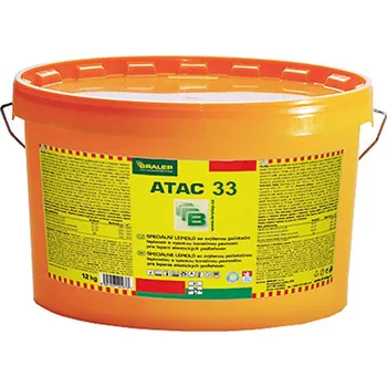 Průmyslové lepidlo Lepidlo BRALEP ATAC 33 4 kg (disperzní lepidla pro podl. krytiny)