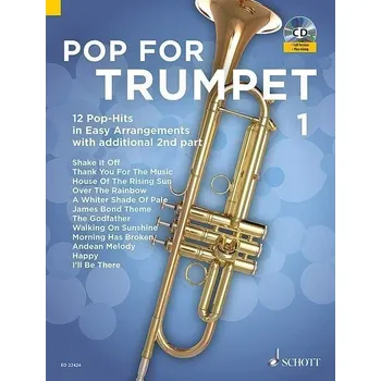 Pop For Trumpet 1 - 12 jednoduchch hit v prav pro trubku 1247897