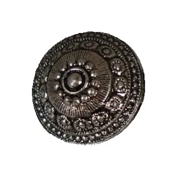 Knoflík Knoflík dámský DILL ve stříbrné barvě s vyraženým keltským vzorem - Stříbrná, 14mm