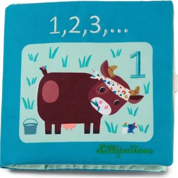 Leporelo Textilní didaktická knížka - 1,2,3… počítání