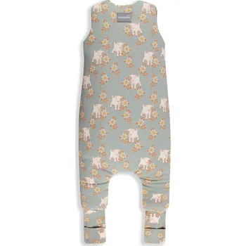 Fusak Celoroční spací pytel s nohavicemi Sleepee Vintage Animals Sky Blue/Cream S