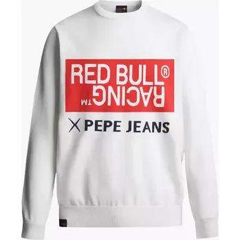 Dámský svetr Svetr Pepe Jeans - Red Bull Racing bílý s nápisem - M