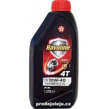 Motorový olej Texaco Havoline 4T 10W-40 - 1L