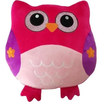 plyšák Polštář Sova 35 cm