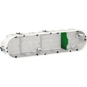 Elektroinstalační krabice Schneider Electric IMT35945 Mutlifix - Montážní krabice čtyřnásobná 50mm