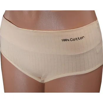 Kalhotky xcena Kalhotky bavlněné béžové Velikost: XL