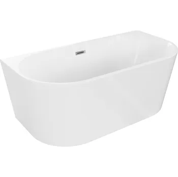 Vana MEXEN - Oval vana volně stojící 150x75cm bílá bez krytky přepadu a zátky 52671507500-SS