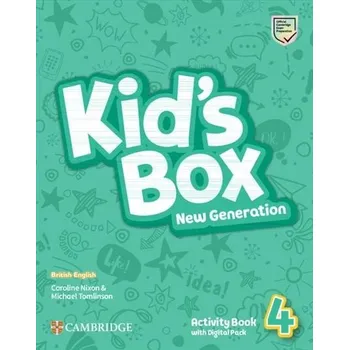 Cizí jazyk Kid's Box New Generation 4 Activity Book with Digital Pack British English