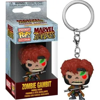 Funko POP Keychain: Marvel Zombies - Gambit (klíčenka)