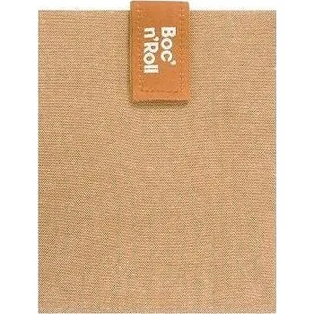 Svačinový box Roll´eat Boc'n'Roll obal na svačinu - Nature Brown