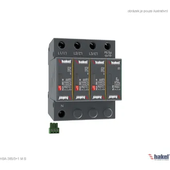 Přepěťová ochrana Hakel 27538 HSA-385/3+1 M S SPD typ 2+3