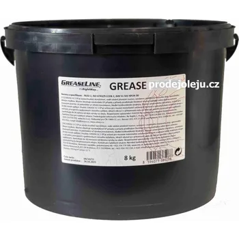 Plastické mazivo GREASELINE GREASE LV 2 EP 8kg
