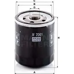 Olejový filtr MANN W7061 - 1 ks