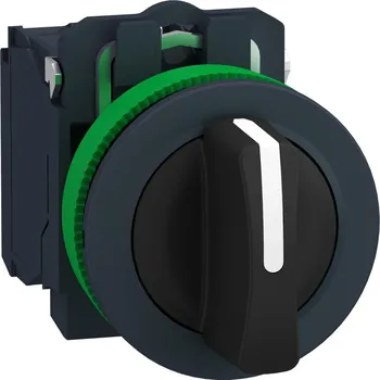 vypínač Schneider Electric XB5FD53 Ovl. Otočný, zapuštěné provedení, 3 pozice s návratem dostředu, 2Z