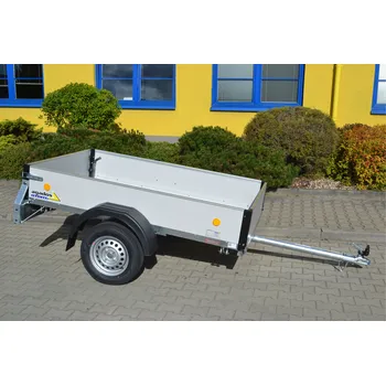 Přívěs k motorovému vozidlu PŘÍVĚS VZ-23 N1 + RELING, 750 KG, TR.-OJ / CZ (M PROFIL)