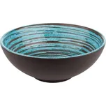 APS Melaminová miska CANCUN 24 cm, modrohnědá