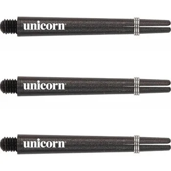 Příslušenství pro šipky Násadky na šipky Unicorn GRIPPER 3 VALUE PACK, 15 ks, černé dlouhé