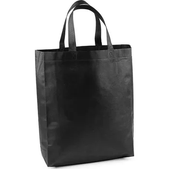 Taška z netkané textilie 30x37 cm - 3 černá