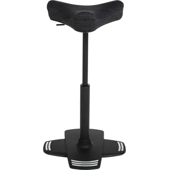 Opora pro stání TopStar Sitness High, ergonomický sedák, černá barva