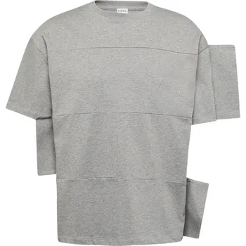 Pánské tričko LOEWE Distorted Grey tričko XL Šedá