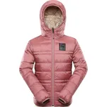 Dětská oboustranná bunda hi-therm ALPINE PRO EROMO světle růžová 164-170
