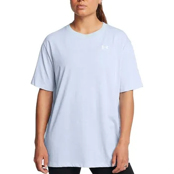 tričko Under Armour BF Oversized Logo - Nimbus Blue/White M