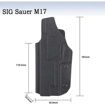 Příslušenství pro sportovní střelbu Sig Sauer M17 pro praváka - vnitřní kydex 133Sm17P