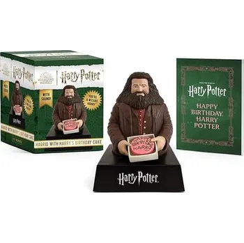 Figurka Running Press Figurka Harry Potter: mluvící Hagrid s narozeninovým dortem