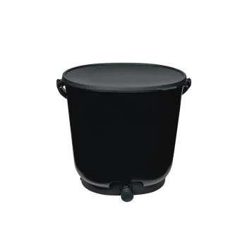 Kompostér Skaza Bokashi Organko Essential – černá + 1 kg směsi