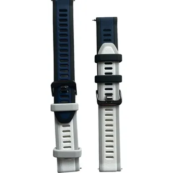 Příslušenství k chytrým hodinkám Dvoubarevný Pásek Na Hodinky Garmin Možnosti: Modro-Černá